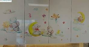 Baby room wall stickers