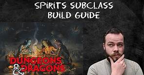 College of Spirits (Bard) Build Guide in D&D 5e - HDIWDT