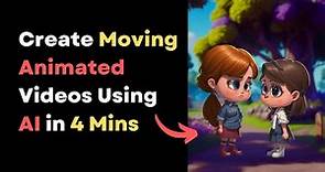 Create Moving Animated Videos Using AI for Free in 4 Minutes | Chat-GPT | Leonardo AI | How To