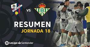 Resumen de SD Huesca vs Real Betis (0-2)