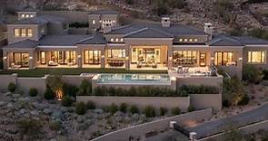 $14,995,000 Luxury Modern Estate in Scottsdale with outstanding panoramic mountain vistas