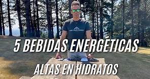 5 BEBIDAS ENERGÉTICAS ALTAS en HIDRATOS para LARGA DISTANCIA | FIND YOUR EVEREST | Javier Ordieres