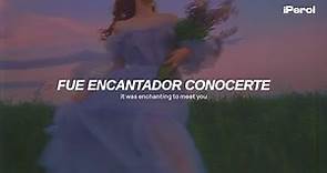 Taylor Swift - Enchanted (Taylor's Version) (Español + Lyrics)