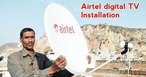 Airtel digital TV Installation | Airtel dish tv signal setting | All Dish Info