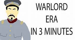 Warlord Era | 3 Minute History