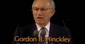 Cuatro consejos para los jóvenes - Gordon B. Hinckley