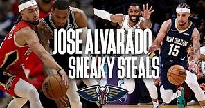 Jose 'Grand Theft' Alvarado sneaky steals | New Orleans Pelicans