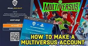 How To Create A WB GAMES Account For MULTIVERSUS working