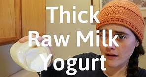 Raw Milk Yogurt - Easy and Low Heat | Fermented Homestead