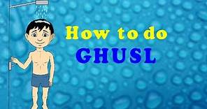 How to do Ghusl - Islamic Law (16)