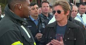 'Rescue Me' star Denis Leary honors firefighters on International Firefighters' Day