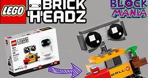 Lego Brickheadz Wall E And Eve speed Build
