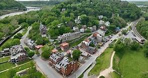Harpers Ferry, West Virginia & the Site of the former Hilltop Hotel
