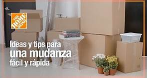 Ideas y tips para una mudanza fácil y rápida | Organización y decoración | The Home Depot Mx