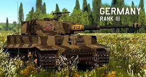 War Thunder: German ground forces Rank III- review and analysis