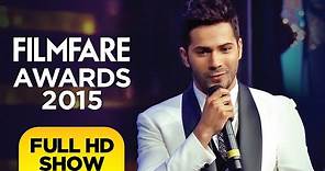 60th Filmfare Awards | Filmfare Awards 2015 | Full Show HD | Shah Rukh Khan Varun Dhawan