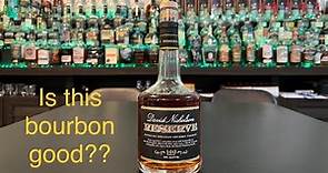 David Nicholson Reserve Kentucky Straight Bourbon Whiskey/ Uncorking