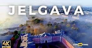 Jelgava, Latvia 🇱🇻 in 4K Video by Drone ULTRA HD - Flying over Jelgava Latvia