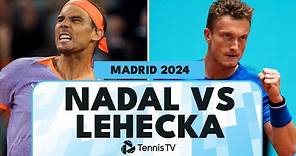 Emotional Rafael Nadal vs Jiri Lehecka Encounter | Madrid 2024 Highlights