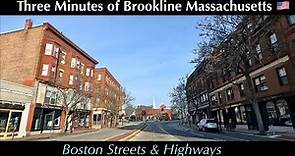 Three Minutes of Brookline Massachusetts USA 🇺🇸