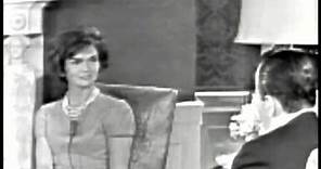 March 24, 1961 - New First Lady Jacqueline Kennedy interviewed by Sander Vanocur