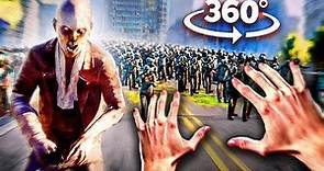 360 VIDEO HORROR - ZOMBIE APOCALYPSE - Can you survive and escape?