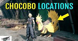 ALL 3 Chocobo Locations (Chocobo Search Mission) | FF7 Remake