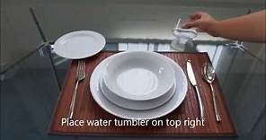 How to Set a Casual Dinner Table by Noritake Australia
