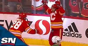 Johnny Gaudreau Buries Rebound to Win Game 7 and Eliminate Stars in Overtime