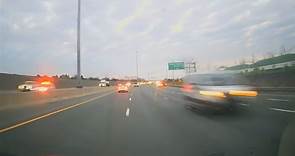 Dashcam footage shows van driving wrong way before fatal Highway 401 crash