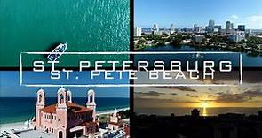 St. Petersburg / St. Pete Beach, Florida | 4K Drone Footage