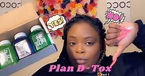 Plan D-Tox 7 Day Cleanse/ Honest Review - Part 1