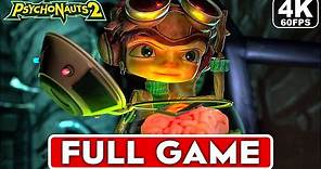 PSYCHONAUTS 2 Gameplay Walkthrough Part 1 FULL GAME [4K 60FPS PC] - No Commentary