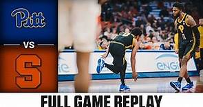 Pitt vs. Syracuse Full Game Replay | 2022-23 ACC Men’s Basketball
