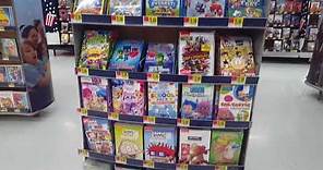 Shopping at Walmart for Movies during a Snowstorm - Blu-Rays DVDs TV shows Nickelodeon Disney