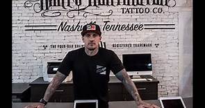 Carey Hart Tours Hart & Huntington Tattoo, Nashville