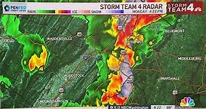 Severe storms move across DC region, spark tornado warnings | NBC4 Washington