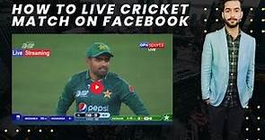 How To Live Cricket Match on Facebook Page | How To Complete Facebook Watch Time 600k Minute 2022