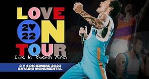 Harry Styles - Love On Tour: LIVE in Buenos Aires (3 y 4 de diciembre de 2022)