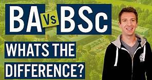 BA versus BSc Degree : What's the Difference? - Study in the UK | Cardiff Met International
