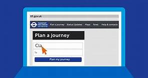 Our journey planner