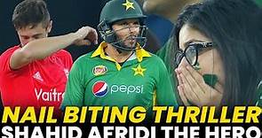 Shahid Afridi The HERO | Nail Biting Thriller | Pakistan vs England | PCB | MA2A