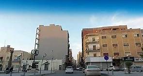 North afrcia - Libya - City of Tobruk - driving downtown - 3/6/2021