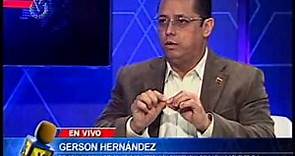 Entrevista Venevisión: Gerson Hernández, director general de Integración Empresarial Bolivariana