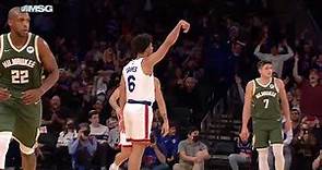 Quentin Grimes Makes Knicks History In First Start!