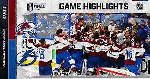 Cup Final, Gm6: Avalanche @ Lightning 6/26 | NHL Playoffs 2022