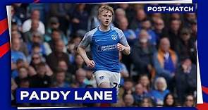 Paddy Lane post-match | Pompey 2-2 Wycombe Wanderers