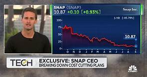 Watch CNBC's full interview with Evan Spiegel, Snap co-founder and CEO