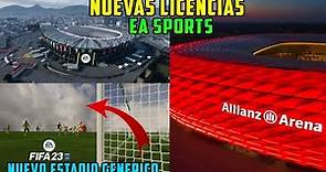 EA SPORTS Con Licencia del Allianz Arena, Estadio Azteca y Nuevo Estadio Genérico en FIFA 23