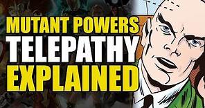 Marvel Mutant Powers: Telepathy Explained | Comics Explained